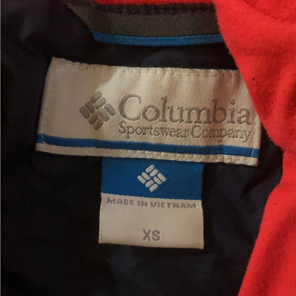 Columbia girls windbreaker/rain coat - Picture 3 of 3